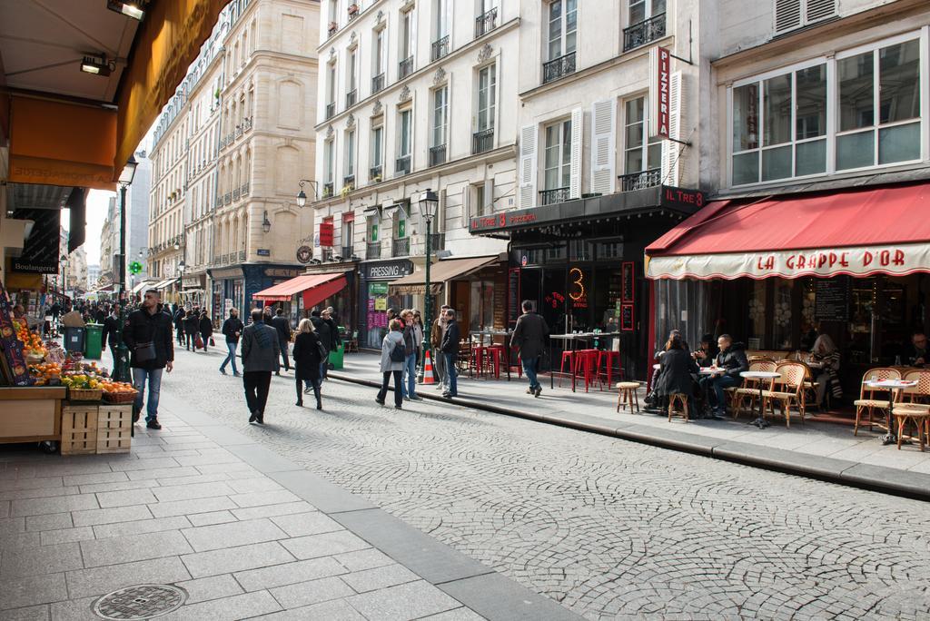 Ferienwohnung Montorgueil Studio Petits Carreaux Paris Exterior foto